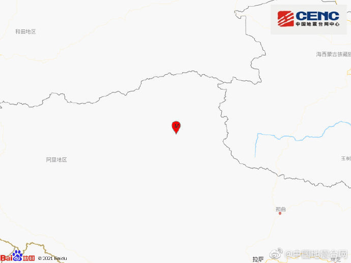 西藏那曲双湖县发生5.8级地震(图1)