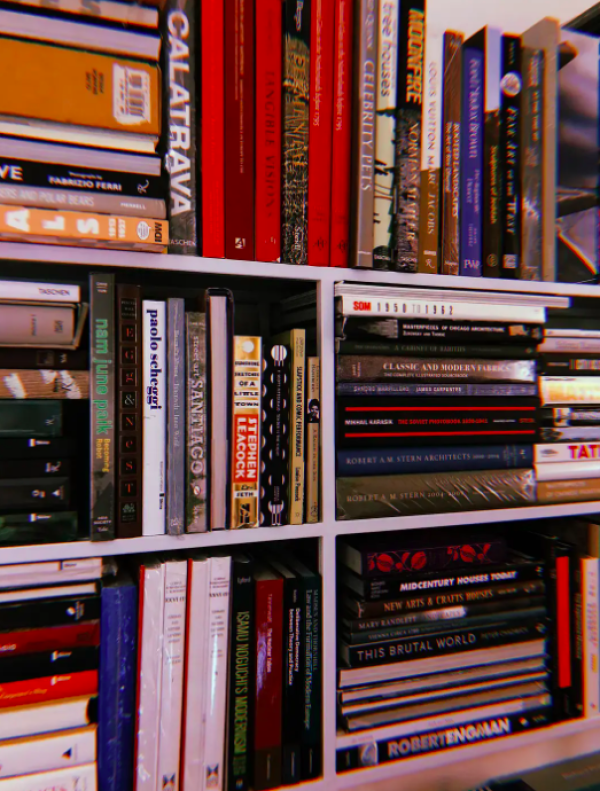 文泽尔书馆的部分藏书(图片来自文泽尔)