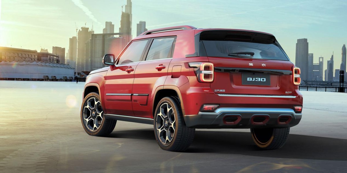 北京越野bj30荣威rx5max哈弗大狗引领10万级硬派suv风潮