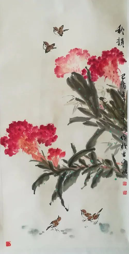 新民的画朴质无华尽是诗