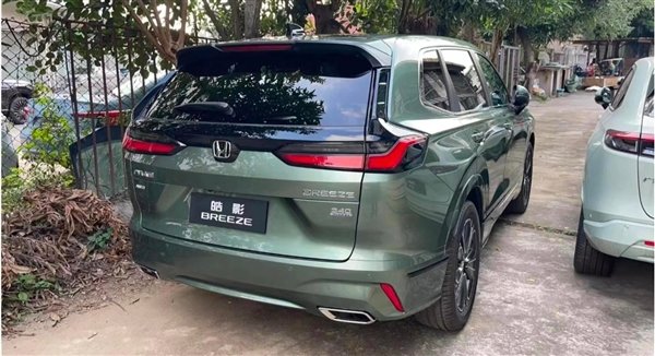 全面看齐CR-V 新一代广汽本田皓影曝光:换装“沃尔沃”尾灯