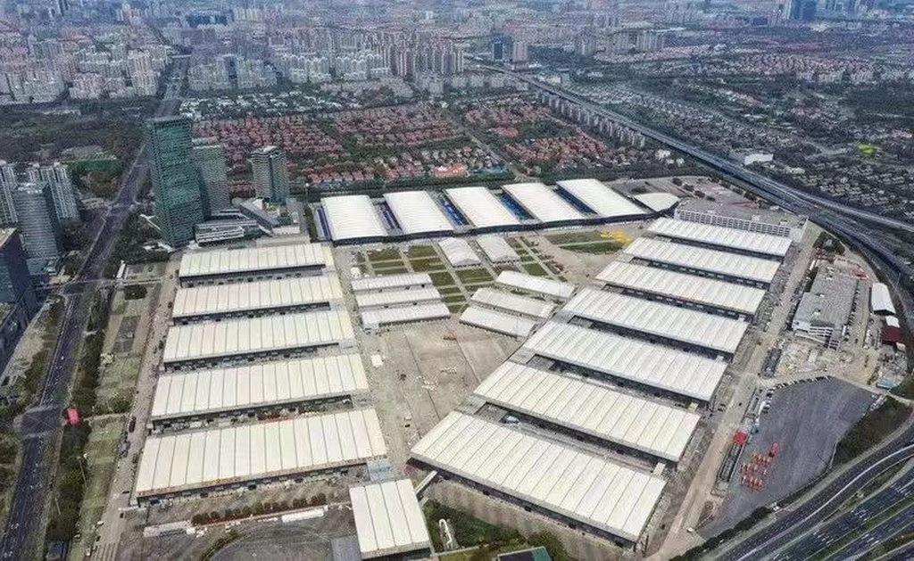 位于浦东新区上海新国际博览中心。 本文图片 受访者提供