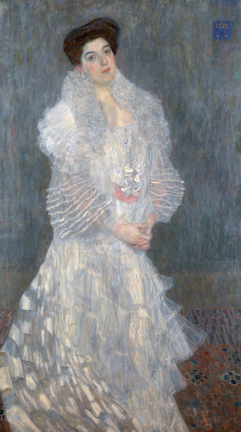 《赫敏·加利亚肖像》（Hermine Gallia，1903-1904）