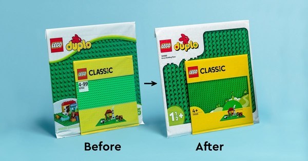 乐高03底板系列产品可持续纸袋包装全新上线