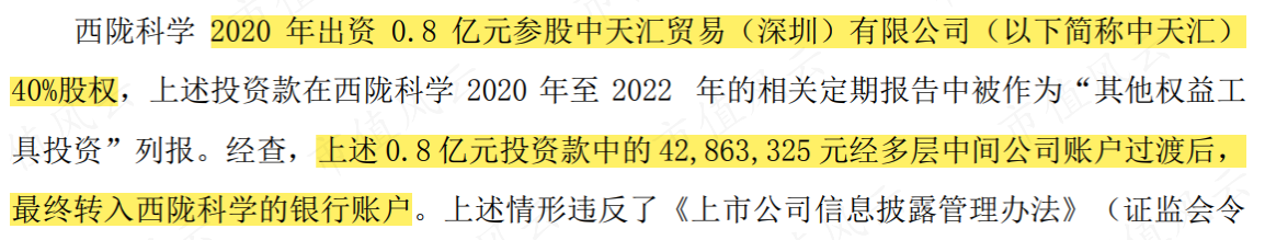 (来源:西陇科学公告20221117)