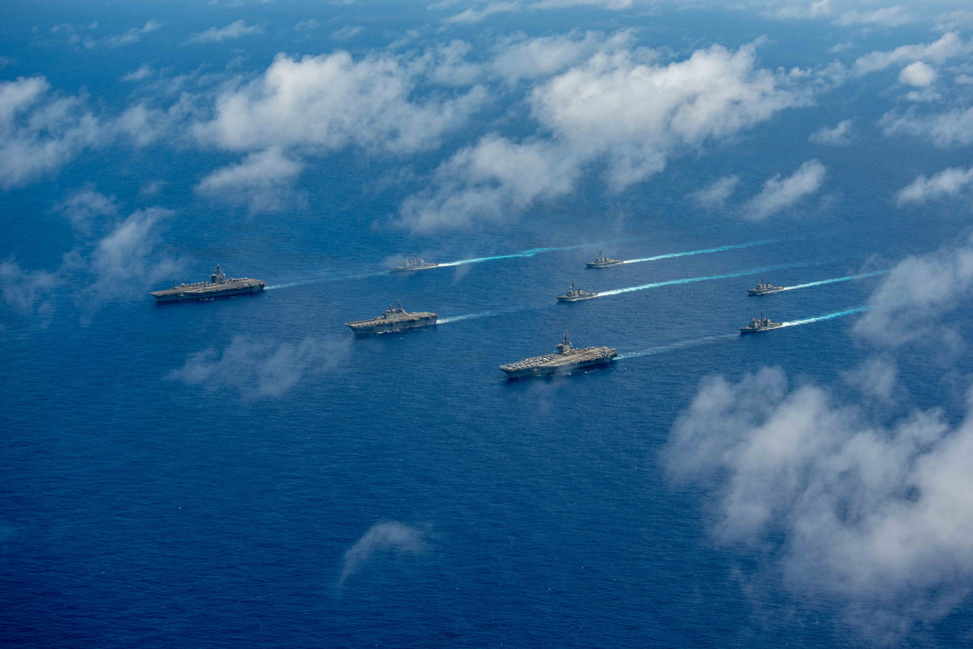 3艘载机舰、“东风导弹” 美军在太平洋大规模军演剑指中国