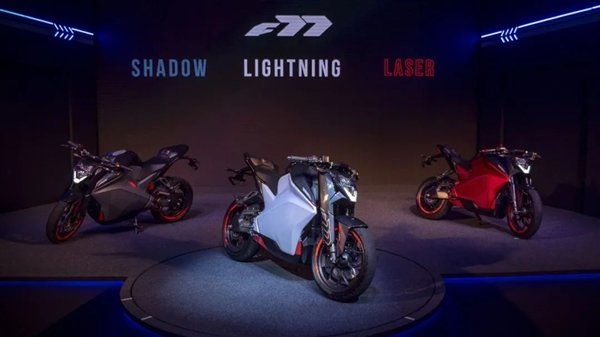 起售价3.4万元 印度最强电摩发布:零百8秒左右、极速可达152km/h