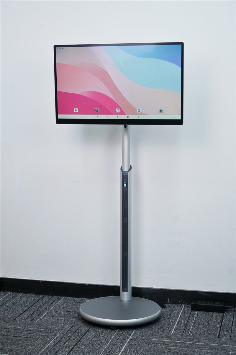 自带一米长腿的27寸安卓“大平板”!雕塑家Be With Me移动智慧屏评测:想在哪用就在哪用
