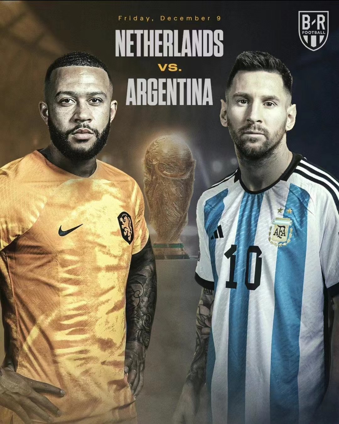 八强战，荷兰VS阿根廷。