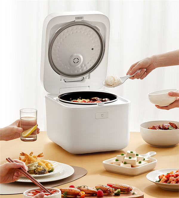 小米发布米家智能快煮电饭煲5L:28分钟一键快煮 支持NFC