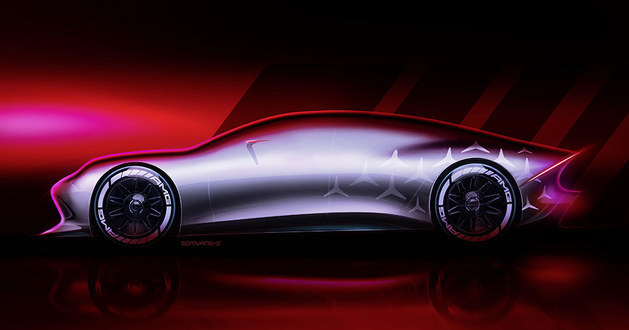 Vision AMG概念车首发 剑指高性能纯电未来