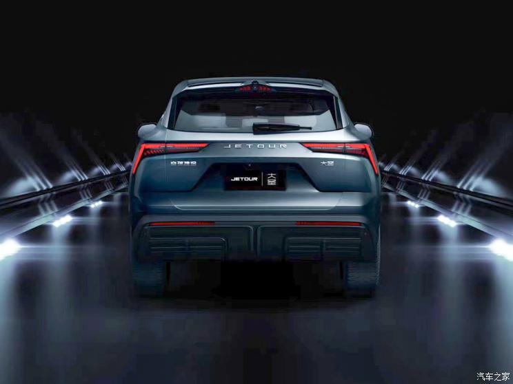 浓郁机甲范儿 捷途大圣尾部官图发布_凤凰网汽车_凤凰网