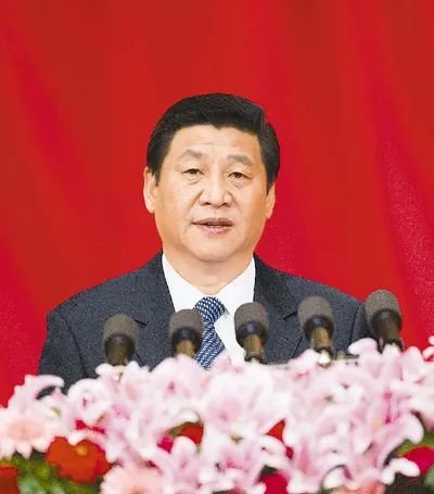 2012年12月4日，首都各界在北京人民大会堂集会，隆重纪念现行宪法公布施行30周年。习近平在大会上发表重要讲话。新华社记者 黄敬文 摄