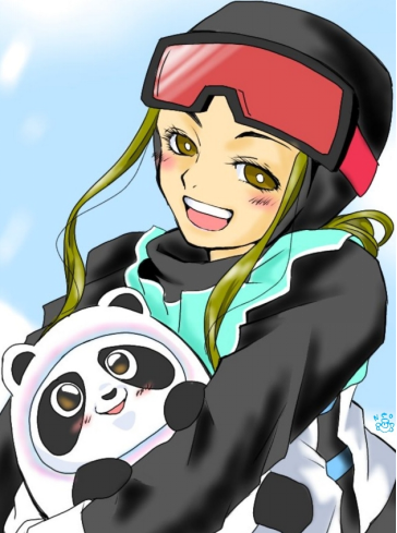 刚被中国驻日使馆转发称赞的日本网友发来漫画新作，是谷爱凌和冰墩墩（谷爱凌杂志）