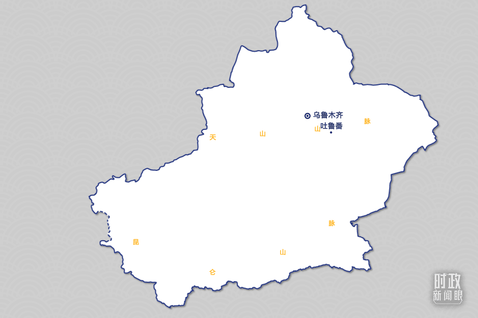 △7月14日吐鲁番考察点示意图
