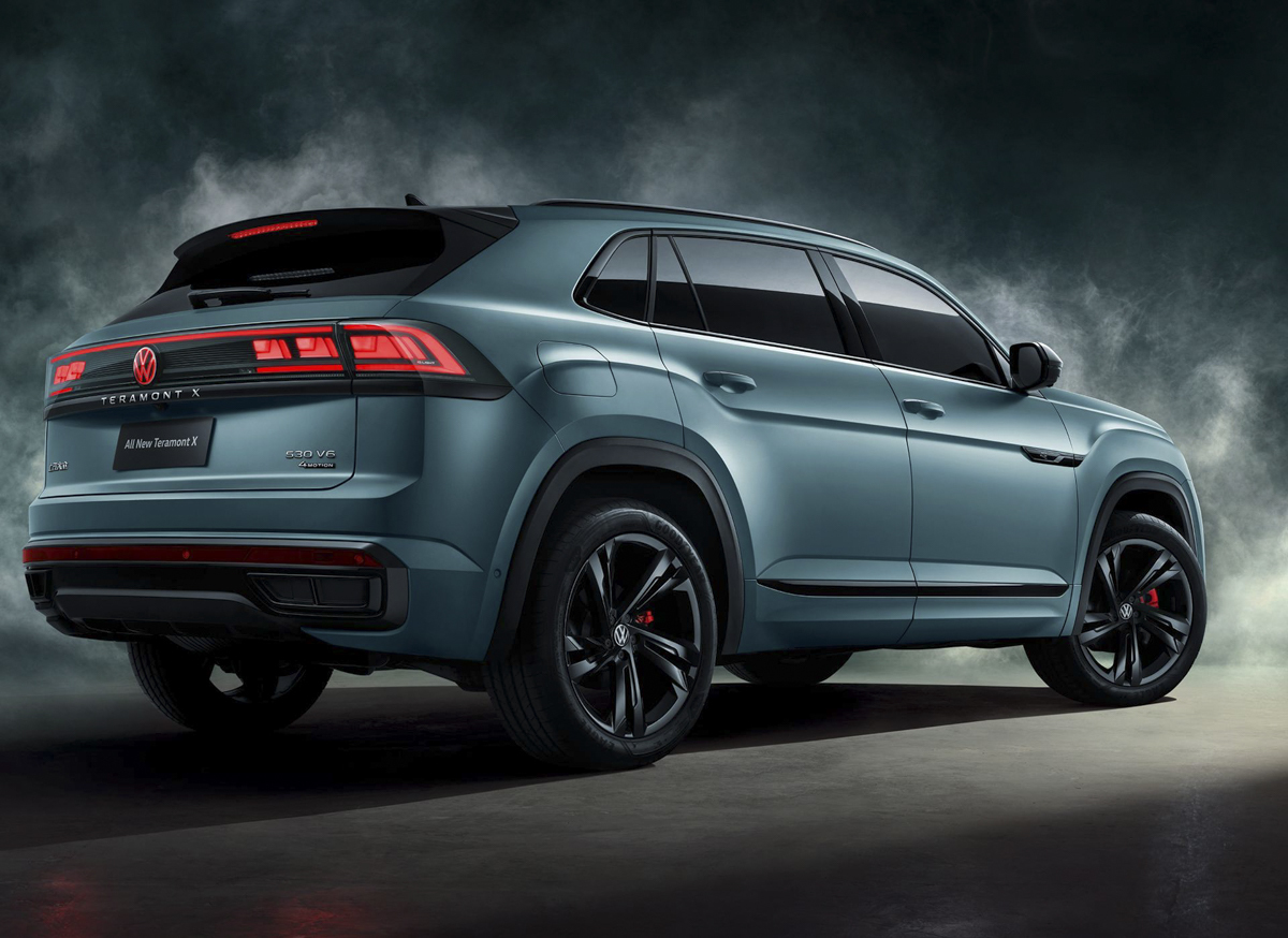 外观更燃运动风格上汽大众新款途昂x官图发布