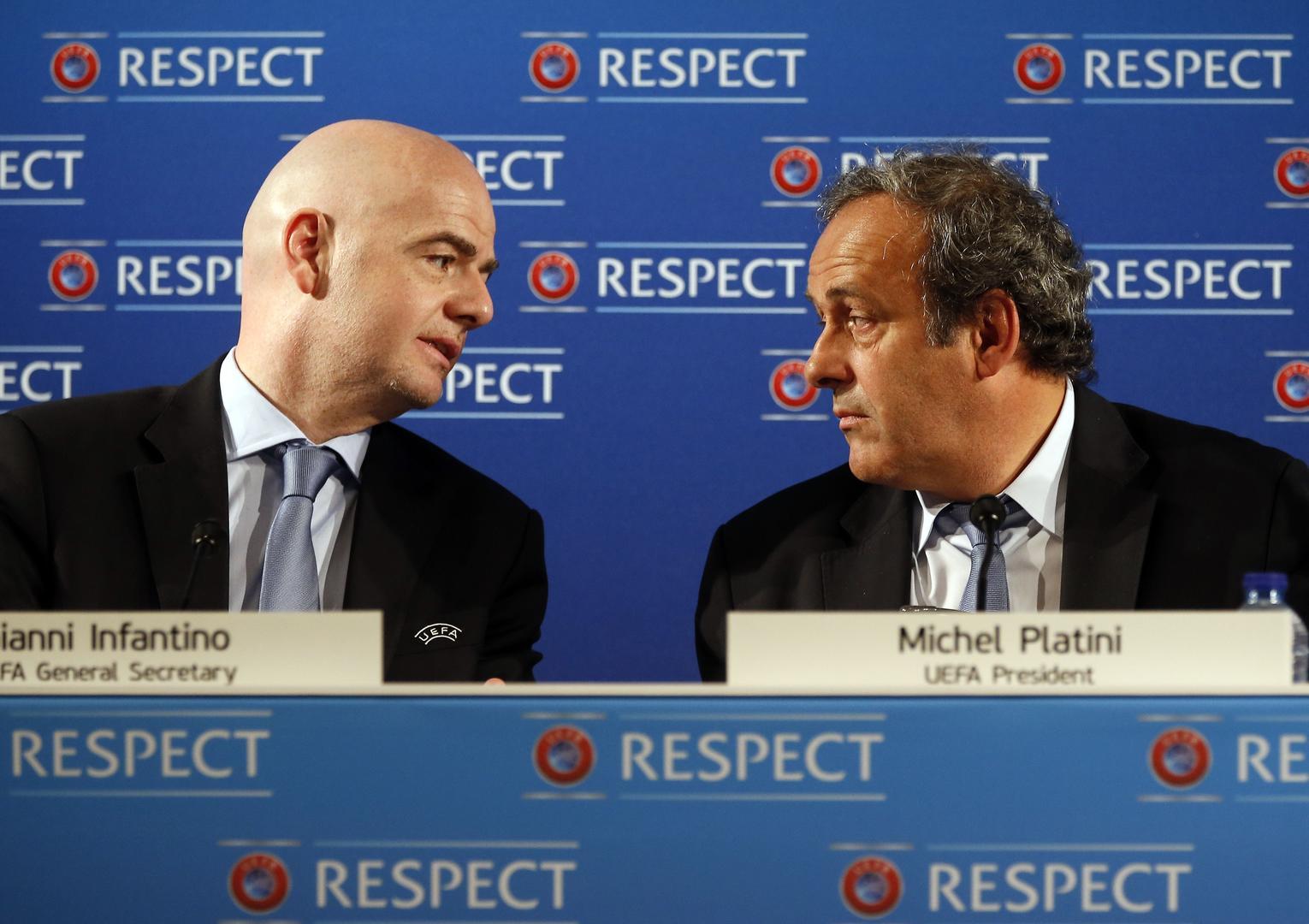 <em>普拉蒂尼</em>公开指控国际足联主席涉嫌腐败，他自己曾涉嫌卡塔尔世界杯贿选案