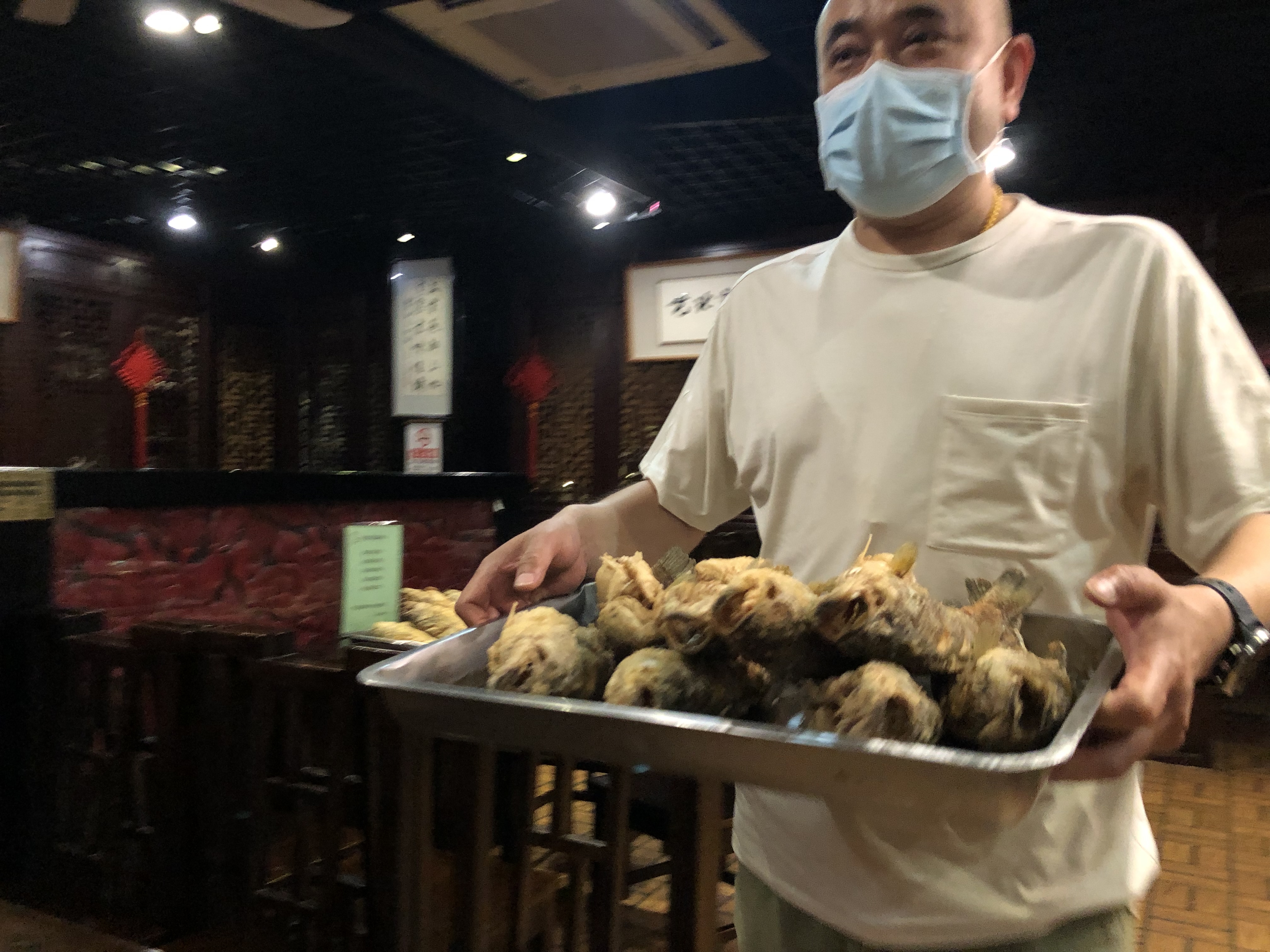 姚记炒肝老板姚龙。