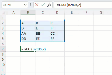 EXPAND Function