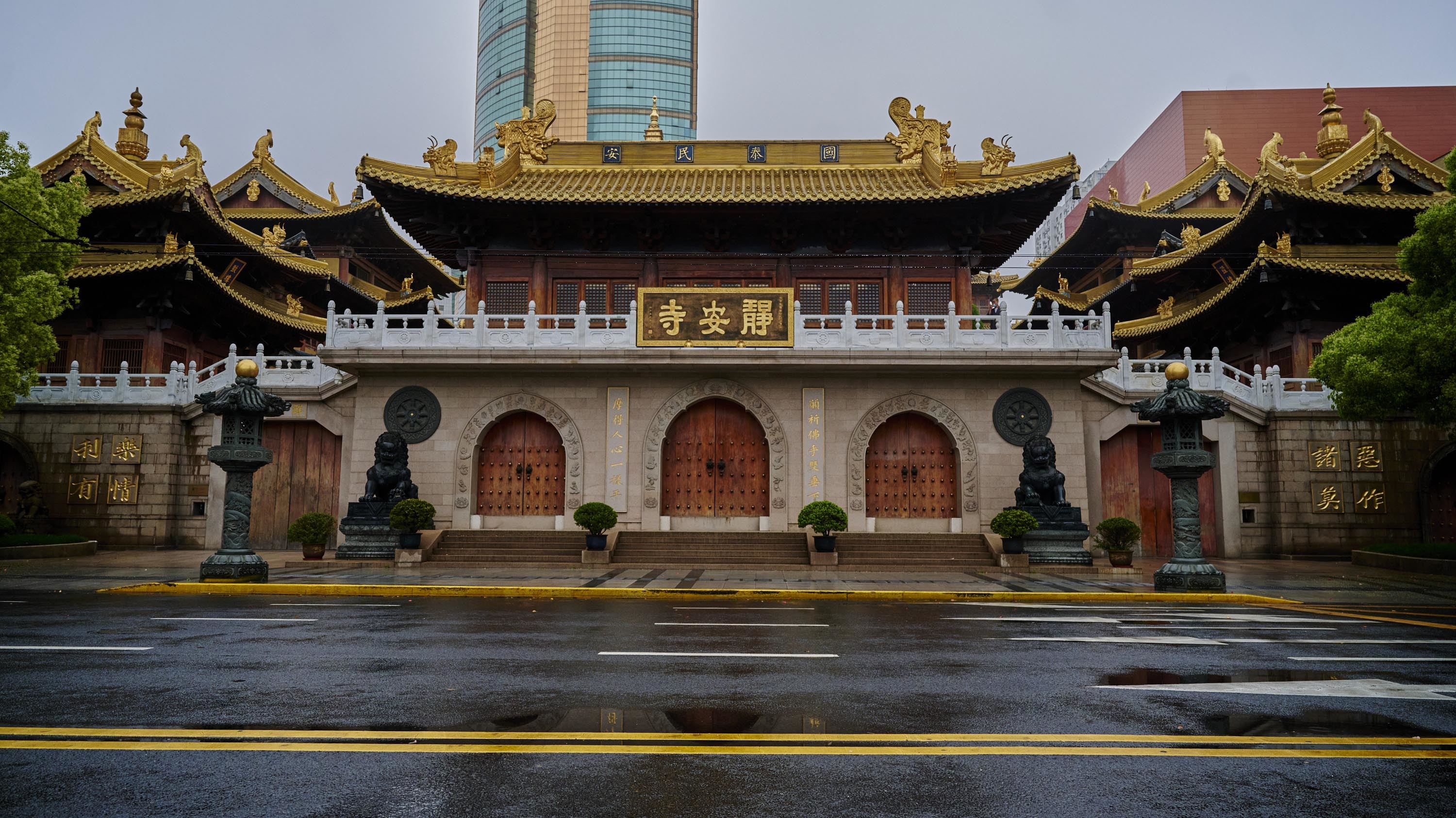 上海静安区的著名景点图片