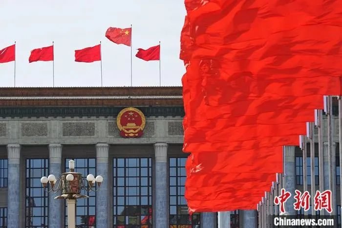 资料图:人民大会堂。