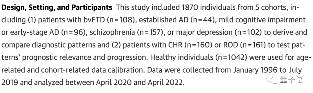 科学家用ML证明120年前争议理论:精神分裂与痴呆症存在相似之处