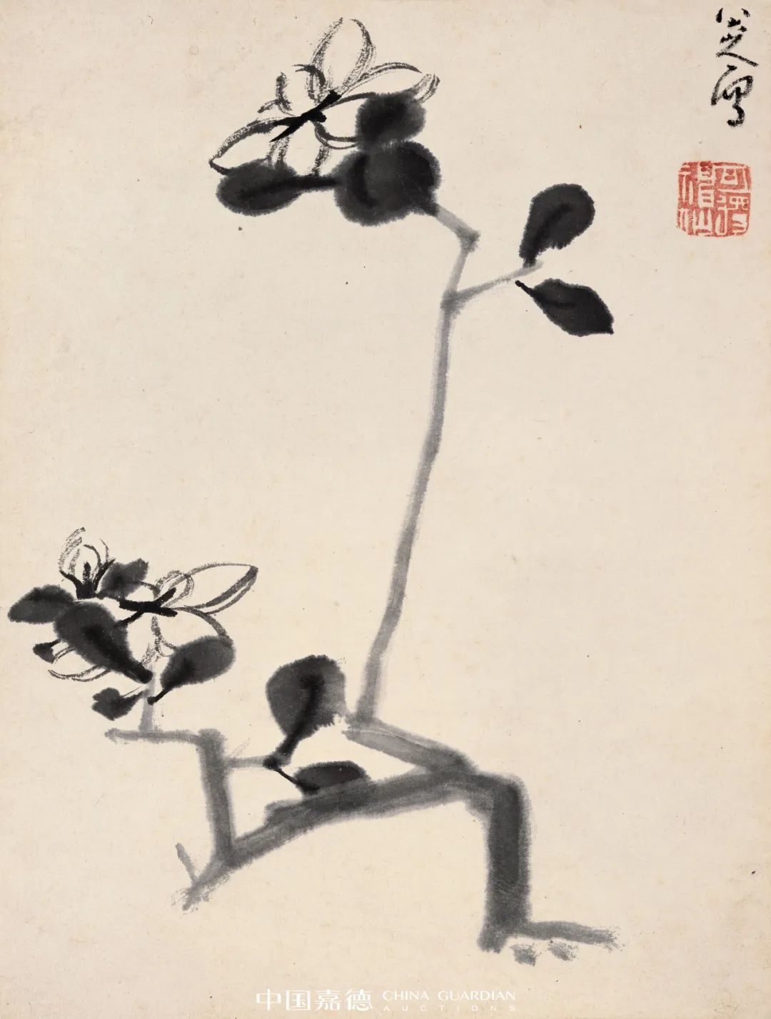 八大山人：山水花鸟书法册_凤凰网