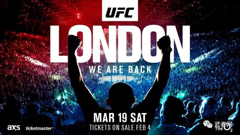 ufc宣布3月19日重返伦敦举办格斗之夜赛事__凤凰网