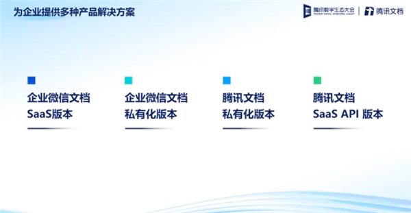 腾讯文档企业版发布：支持4种一体化协作