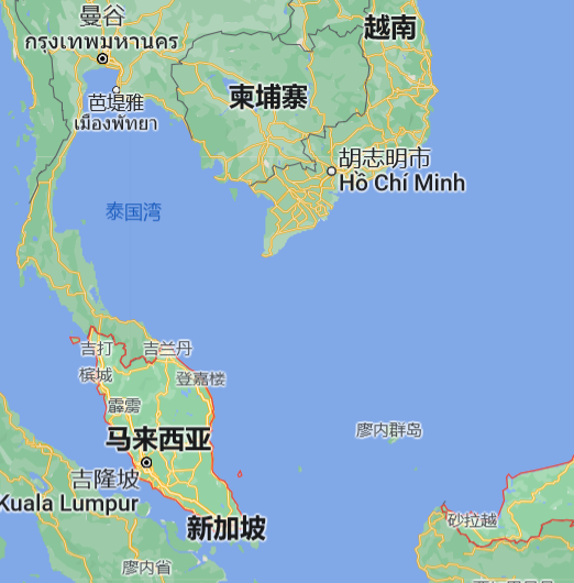 马来西亚山脉地图图片