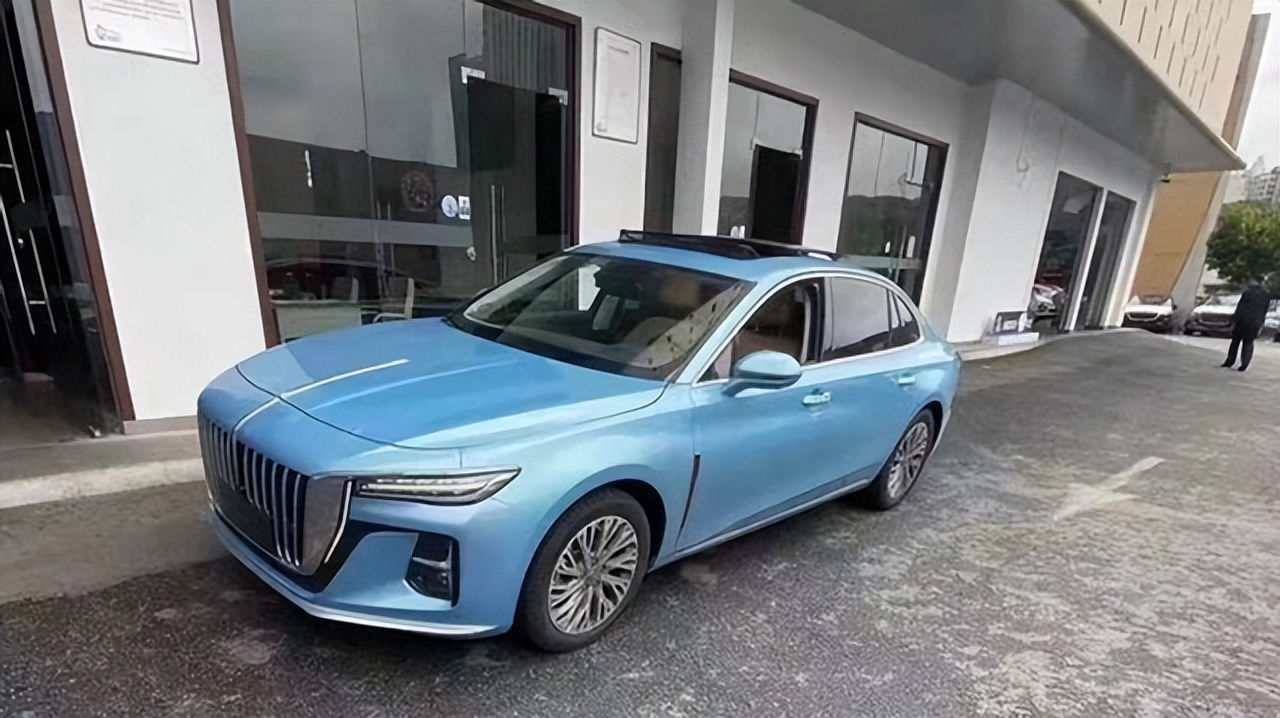 红旗h5实拍外观照片流出,三种动力组合,将于6月上市?