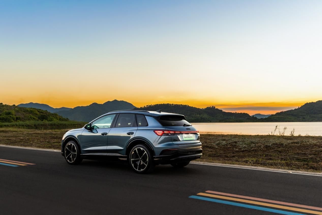 有诗也有远方悠享500公里生活圈试驾奥迪q4etron