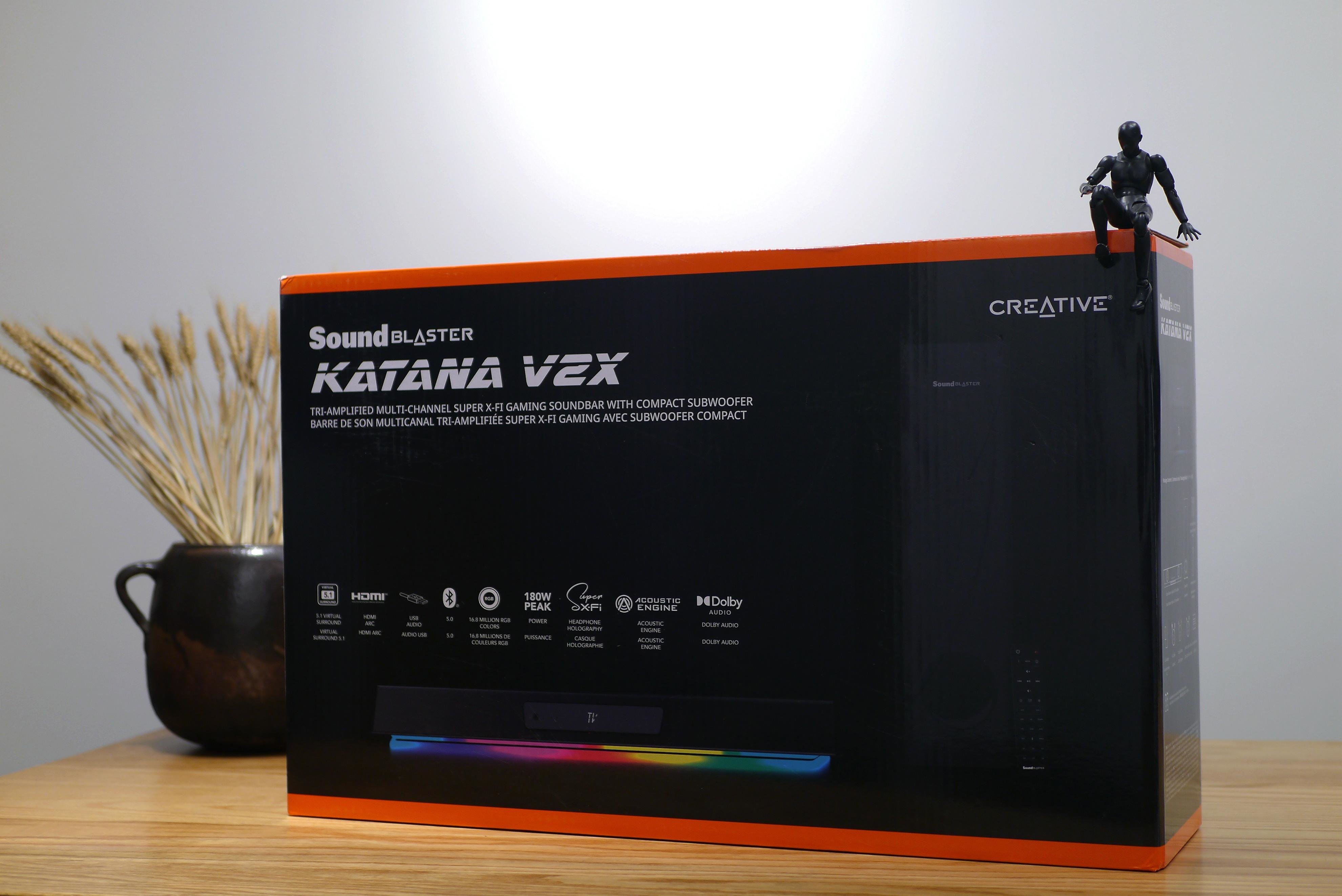 回音壁再再升级创新Sound Blaster Katana V2X音箱全能跨界体验_凤凰网