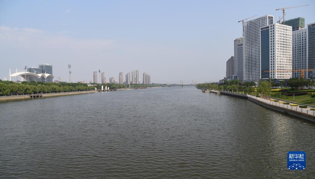 这是京杭大运河北京段（2019年6月18日摄）。新华社记者 任超 摄