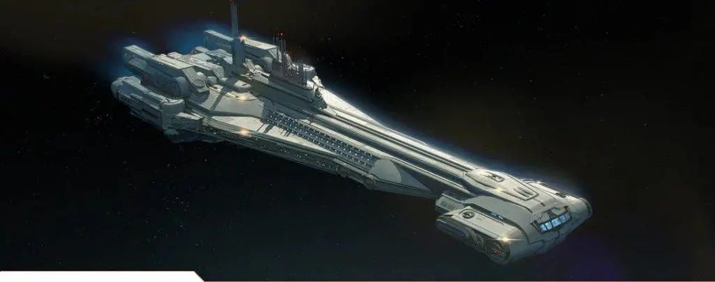 Halcyon 星际巡洋舰，图片来自：迪士尼