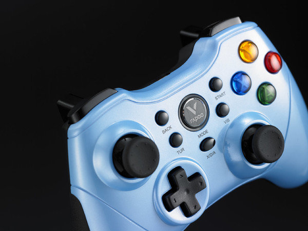 雷柏v600s 2023版双模无线振动游戏手柄