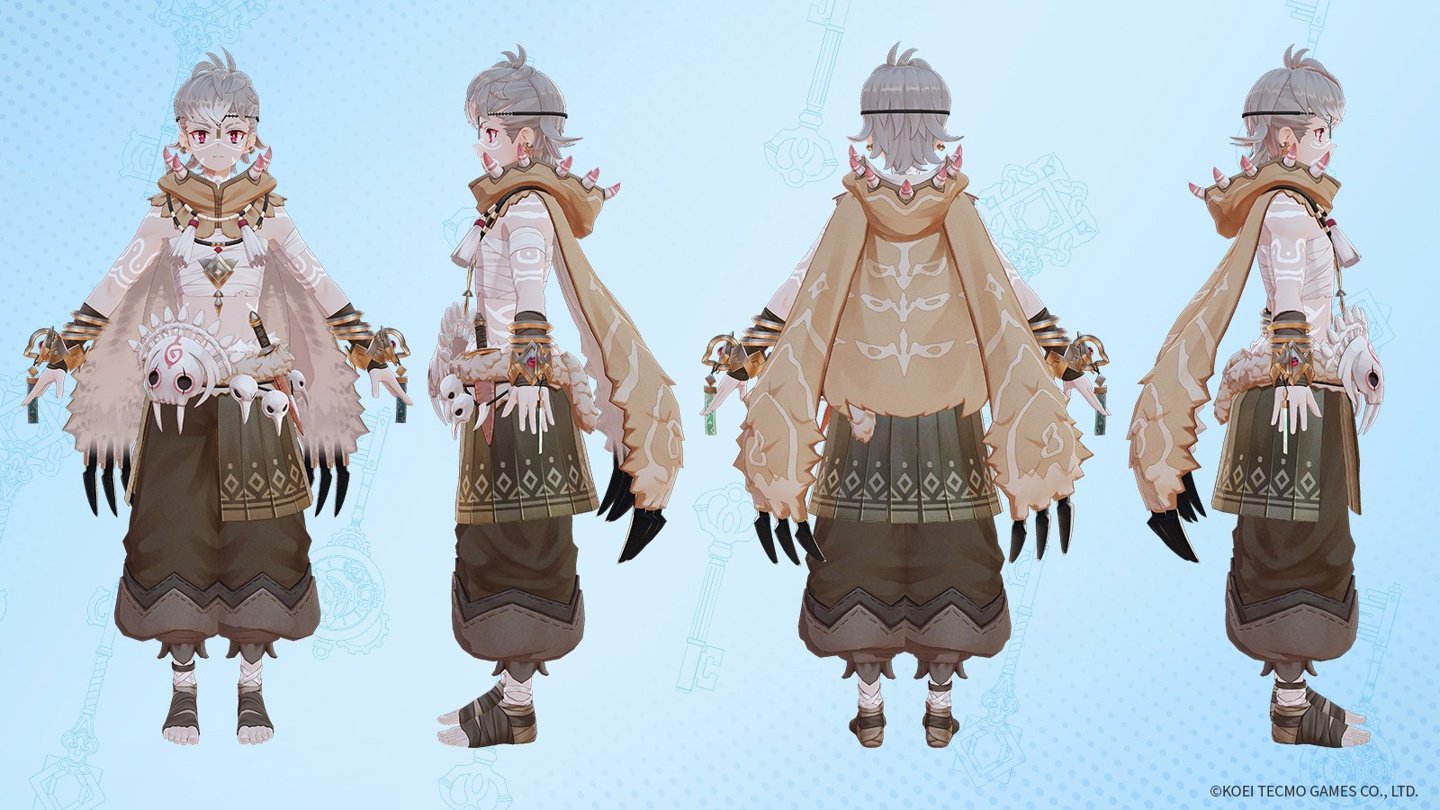 《莱莎的炼金工房3》角色设定图和3D建模 大肉腿吸睛