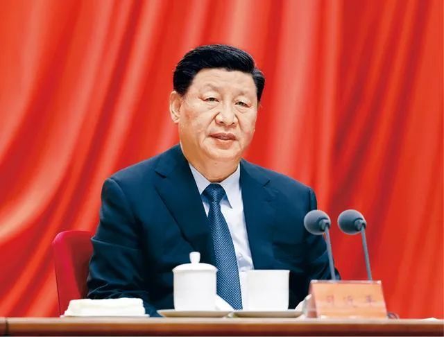 2021年2月20日，党史学习教育动员大会在北京召开。习近平出席会议并发表重要讲话。新华社记者 黄敬文/摄