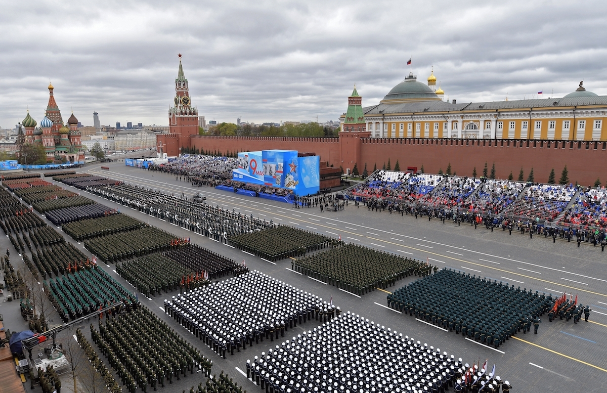 2021年俄罗斯莫斯科举行红场阅兵彩排阅兵仪式_哔哩哔哩_bilibili