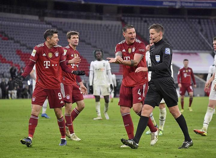 克星？拜仁本赛季3次面对门兴的战绩为0胜1平2负