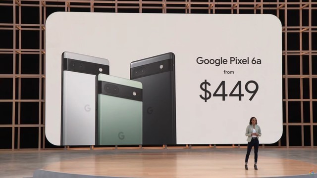 谷歌Pixel 6A正式发布 售价499美元 