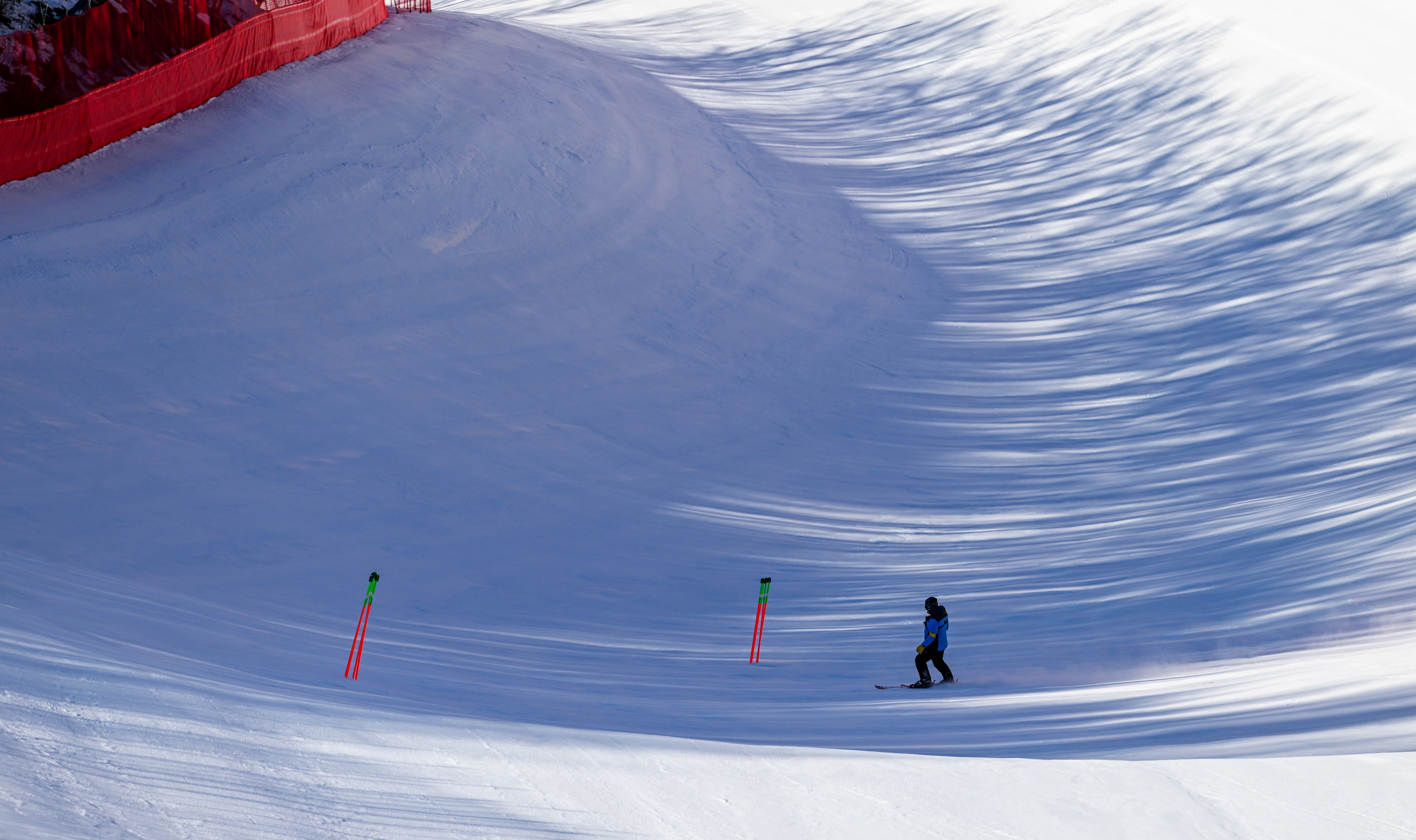 高山滑雪赛道多长图片