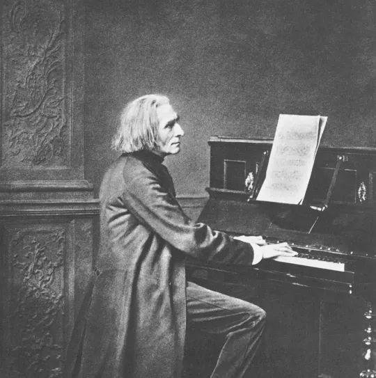 匈牙利作曲家弗朗茨·李斯特。