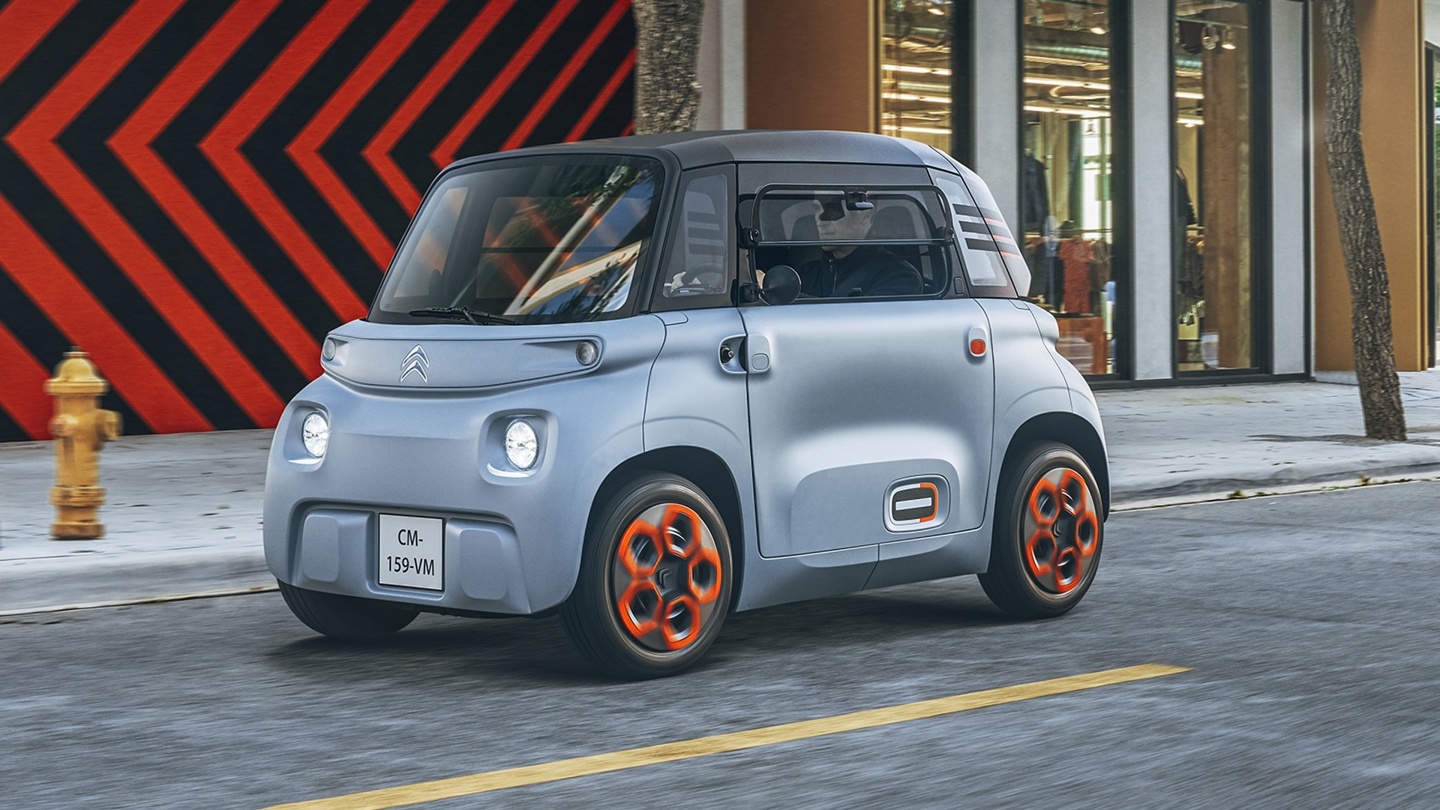 Citroen Ami electric minicar offered at $22 per month--no license required