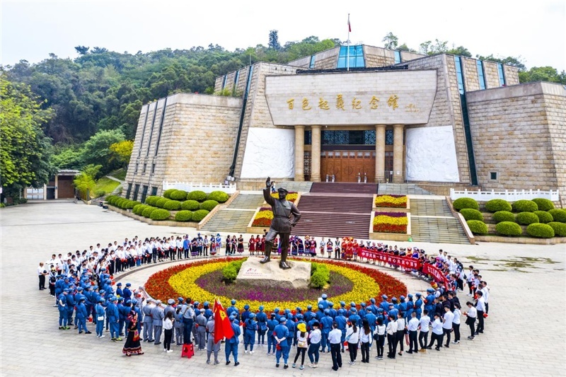 百色市右江区百色起义纪念馆(央广网发 百色市文化广电和旅游局供图)