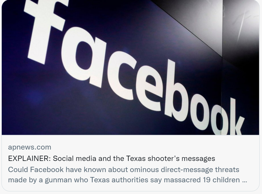 社交媒体与得州枪击案袭击者留下的信息。 社交媒体截图