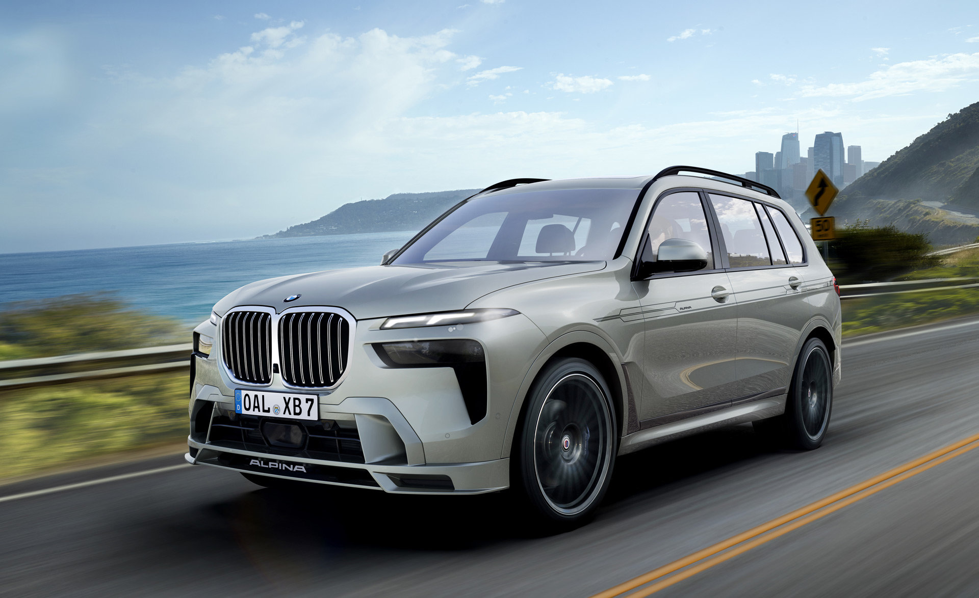 配专属外观组件bmw新款alpinaxb7官图公布