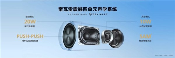 华为便携智能音箱Sound Joy发布:HarmonyOS 3加持 支持100台串联