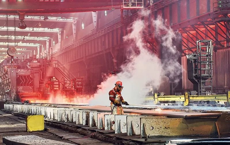 斯梅代雷沃钢厂重新焕发生机活力。 （图源：河北日报）