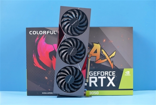 甜品神器七彩虹战斧rtx30508g豪华版显卡图赏